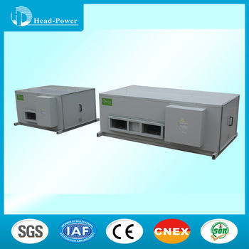 floor standing duct type cabinet water cooled packaged unit 20tr 30tr