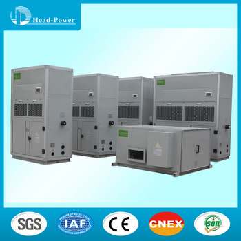 floor standing duct type cabinet water cooled packaged unit 20tr 30tr