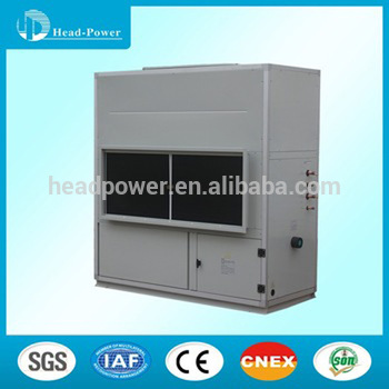 Water cooler with filter scroll water cooled package unit