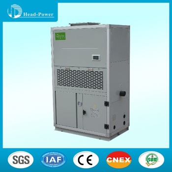 Water cooled packaged unit industrial plant factory floor cooling central air conditioning