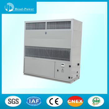 Water cooled packaged unit AC installation of fresh air system office buildings villas kindergartens clubs bedrooms