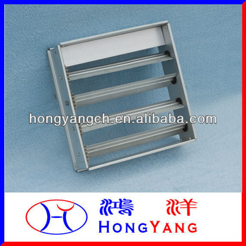 Hand actuated OBD Air Vent Control Damper