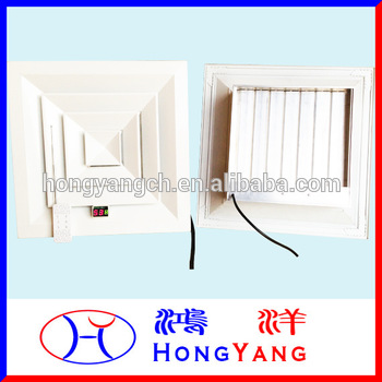 HVAC Thermostat Remote Control Electric Square Diffuser