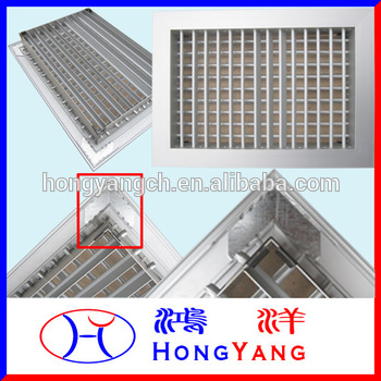 Clip and Non welded Aluminum Air Grille