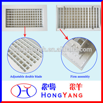 Double Deflection Supply Air Vent Grille