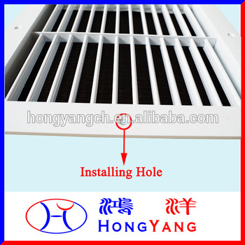 Single Deflection Adjustable Air Direction Grille