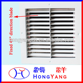 Single Deflection Adjustable Air Direction Grille