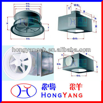 Swirl Jet Nozzle with Plenum Box