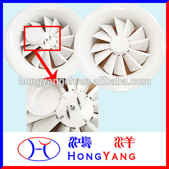 Temperature Control Swirling Diffuser