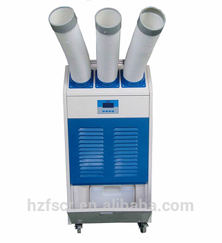 4250W 5250W Industrial portable air conditioner with famous rotary compressor and 15L big water tank