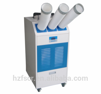 4250W 5250W Industrial portable air conditioner with famous rotary compressor and 15L big water tank