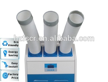 Industrial 24000BTU Portable Spot Air Conditioner with 3 Outlet Pipe