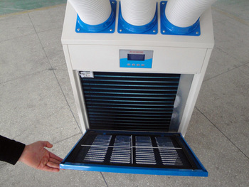 AC power air cooler with compressor high efficient