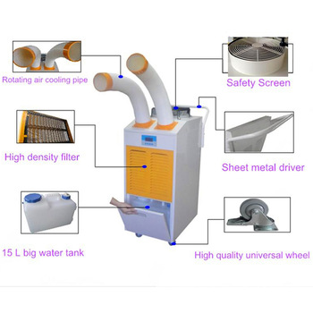 Floor Standing Mobile Air Conditioner Portable Air Conditioners