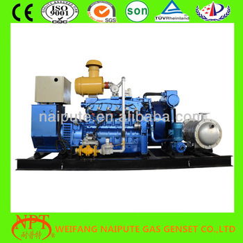 Hot sale 80kw biogas generator with woodward