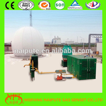 500kw biogas generator with CE certificate