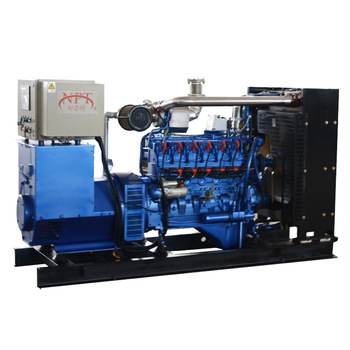 Open type 120kW biogas genset with combined heat and power producing