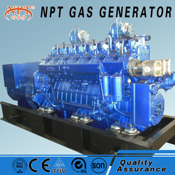 ISO approved silent 350KW biogas generator with best price