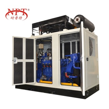 CE approved slient case 150kW biogas electric generator