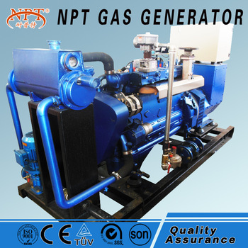 CE approved silent 60 kw perfect biogas generator price