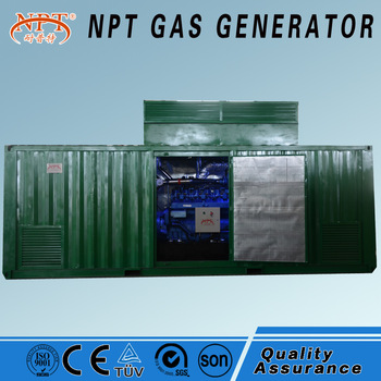 CE approved 350KW generator electricity production from biogas