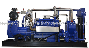300kW Biomass gas generator price