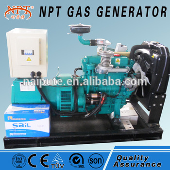 Standby cooking gas generator for home use