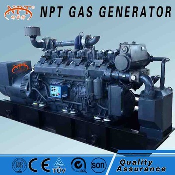 CE approved quiet syngas generator 450kw for sale