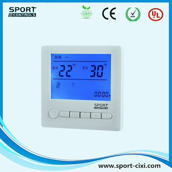 S109 LCD floor heating thermostat