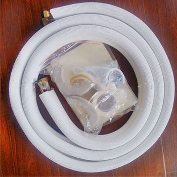 Anti-Fire Copper Aluminum Connecting Tube Pipe with Nuts for central air conditioner