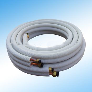 China 5P Air Conditioner Tube Insulated Copper Aluminium connecting Pipe Air Conditioning Pipes