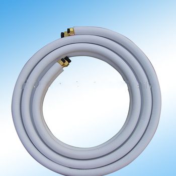 Refrigerant Piping Copper Pipe Insulated Various Legnths Dimensions Fittings