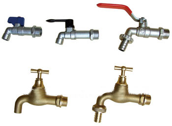 Brass bibcock