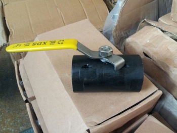 one piece high pressure forge steel ball valve(lever operator)