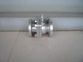 2-pc double flange ball valve jis 10k