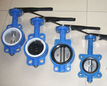 <font color='red'>Cast</font> <font color='red'>iron</font> <font color='red'>wafer</font> type butterfly valves