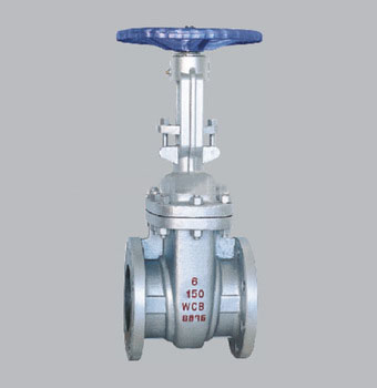 Rising stem cast steel gate valve