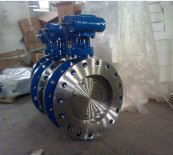 Wafer metal seated butterfly valve