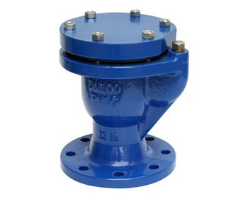 Single sphere flanged air valve
