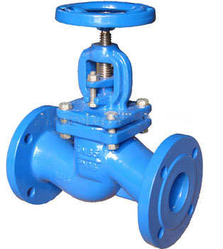 DIN cast iron globe valve PN16