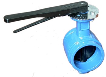 grooved ends butterfly valves