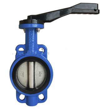 Wafer <font color='red'>Butterfly</font> <font color='red'>Valve</font> with Lever