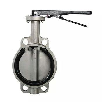 <font color='red'>Wafer</font> Type Stainless Steel <font color='red'>Butterfly</font> <font color='red'>Valve</font>