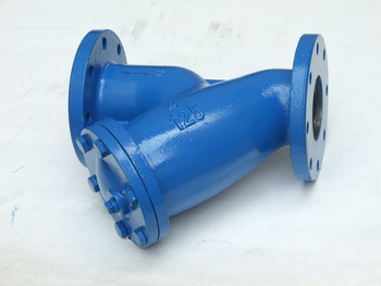 cast iron/ductile iron y-strainer (flange ends to din standard/bs2080/ansi125/150/jis10k)