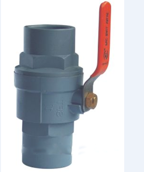 2-pc PVC ball valve