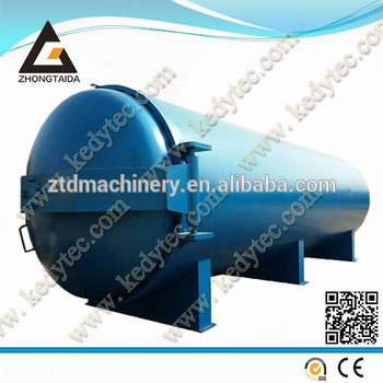 electric steam industrial autoclave for rubber and composite