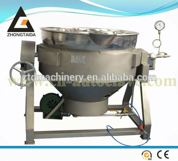 200L steam jacket pot for soup