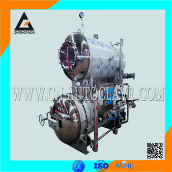Factory Direct Sale <font color='red'>High</font> <font color='red'>Qaulity</font> Energy Efficient Food Beverage Retort Autoclave