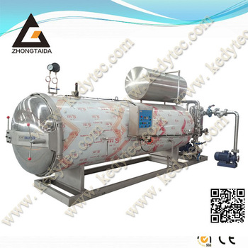 Canned Food Sterilization Retort Autoclave Machine