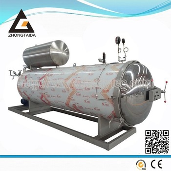 Water Immersion Recycle Retort Machine